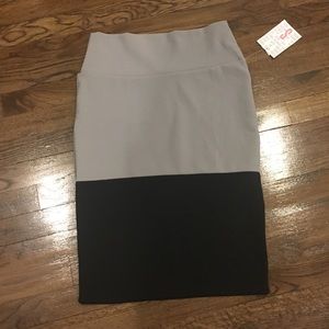 BNWT Black & grey Cassie pencil skirt!
